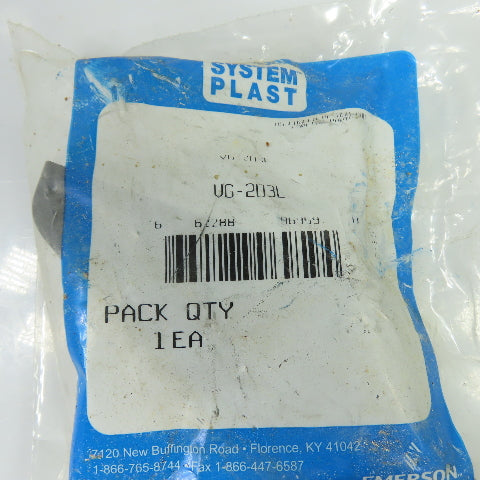 System Plast VG-203L Conveyor Guide Rail Bracket Body NEW