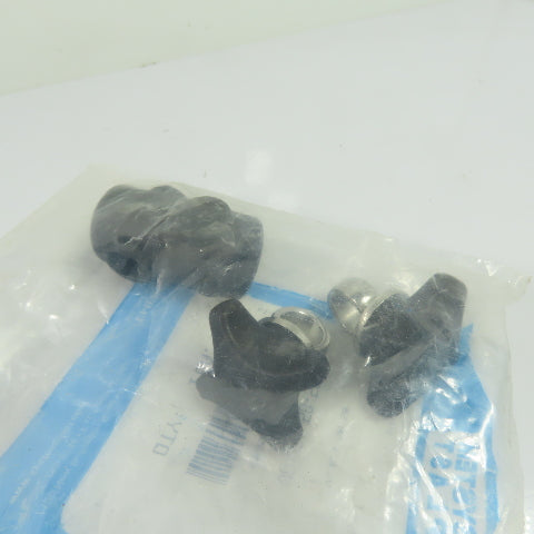 System Plast VG-621-58-58 Cross Block For 5/8" Round Rod W/ 2 Knobs