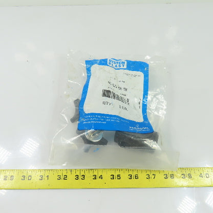 System Plast VG-621-58-58 Cross Block For 5/8" Round Rod W/ 2 Knobs