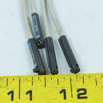 SMC D-A93 Reed Auto Switch w/ 0.5m Lead Wire 24VDC/100VAC Lot Of 4