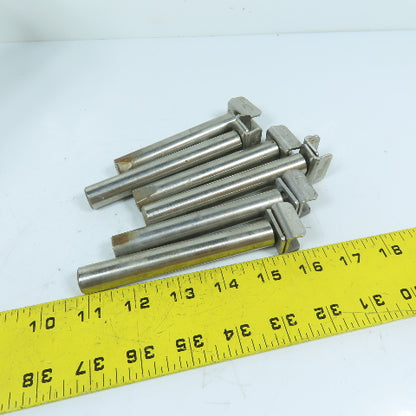 Valu Guide VG-018 5/8" Rod Stainless Steel Conveyor Guide Rail Clip Rod Lot Of 6