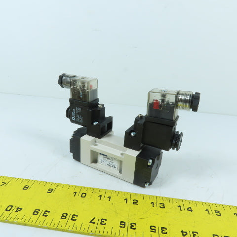 YPC SIV420-IP 5/2 Way Double Solenoid Pneumatic Directional Control Valve 24V