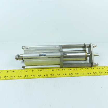 SMC CDQ2B63TF-100DZ-XC6 63mm Bore 100mm Stroke Compact Cylinder w/Guide Unit