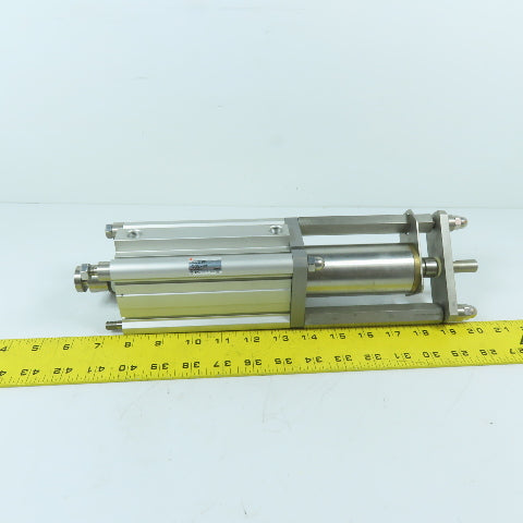 SMC CDQ2B63TF-100DZ-XC6 63mm Bore 100mm Stroke Compact Cylinder w/Guide Unit