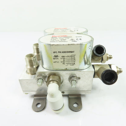Rexroth ED02 R414002403 Dual Pneumatic Pressure Regulator Valve 24VDC 0.3A