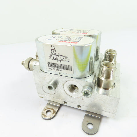 Rexroth ED02 R414002403 Dual Pneumatic Pressure Regulator Valve 24VDC 0.3A