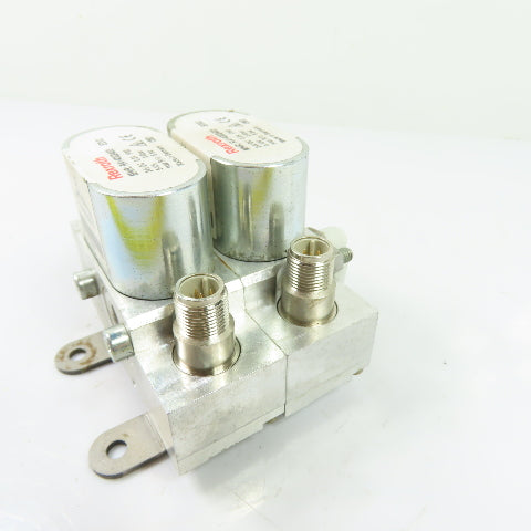 Rexroth ED02 R414002403 Dual Pneumatic Pressure Regulator Valve 24VDC 0.3A