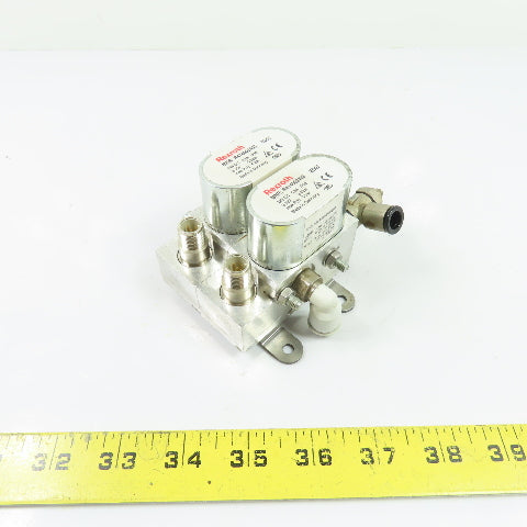 Rexroth ED02 R414002403 Dual Pneumatic Pressure Regulator Valve 24VDC 0.3A