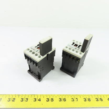Siemens 3RT1016-1BB41 3P Contactor 24VDC Coil w/3RT1916-1BB00 Suppressor Lot/2