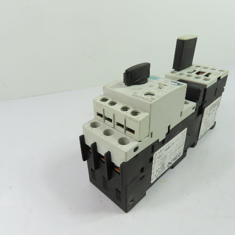 Siemens 3RT1016-1BB41 3RV1021-1BA10 1.4-2A Motor Starter Breaker 24VDC Coil