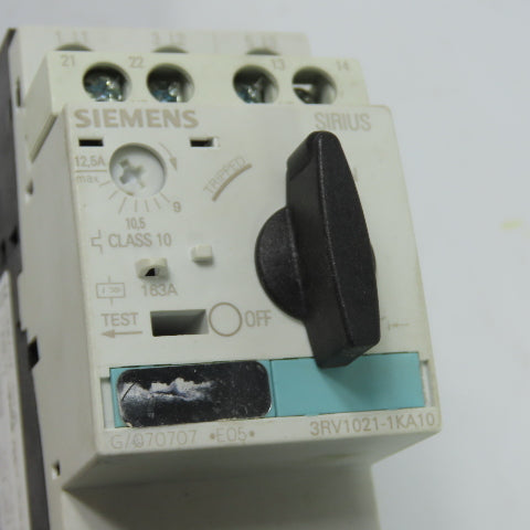 Siemens N/A 9-12.5A Motor Starter Protector 24V Coil