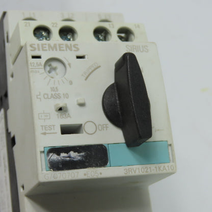 Siemens N/A 9-12.5A Motor Starter Protector 24V Coil