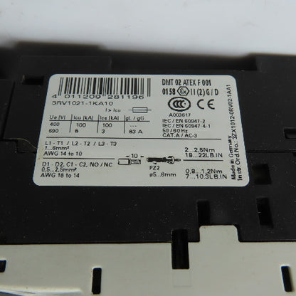 Siemens N/A 9-12.5A Motor Starter Protector 24V Coil