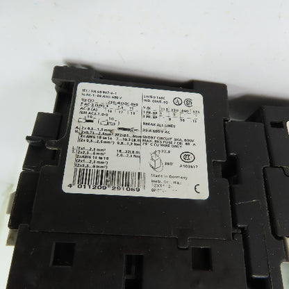 Siemens N/A 9-12.5A Motor Starter Protector 24V Coil