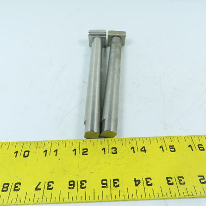 Valu Guide VG-018 5/8" x 6" Stainless Steel Conveyor Guide Rail Lot Of 2