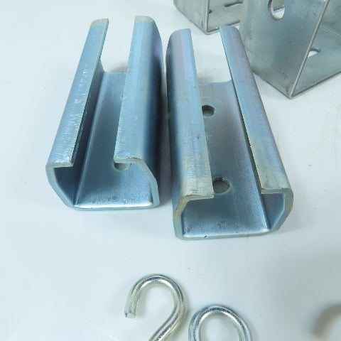 Curtain Strut Track Hardware Kit W/Carriers, Brackets & Splices