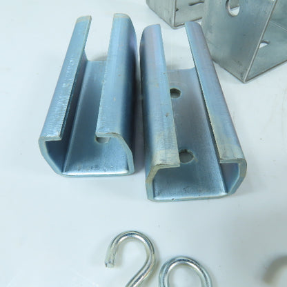 Curtain Strut Track Hardware Kit W/Carriers, Brackets & Splices