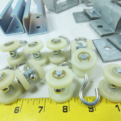 Curtain Strut Track Hardware Kit W/Carriers, Brackets & Splices