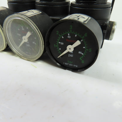 Rexroth 0821300713 3-Station Pneumatic Pressure Regulator 1/4"