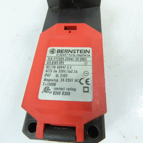 Bernstein SLK-FVTU24-230MC-22-ERRX Safety Interlock Switch 24-230VAC