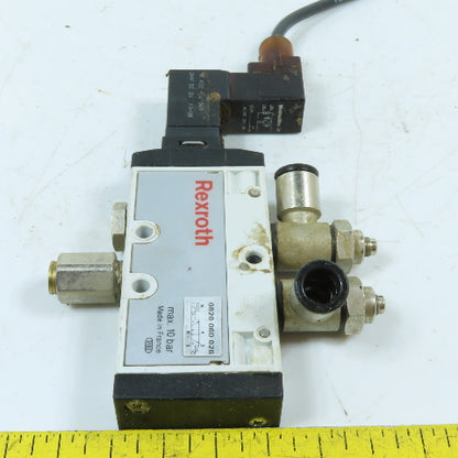 Rexroth 0820 060 026 5/2 Way Single Solenoid Directional Control Valve 24VDC