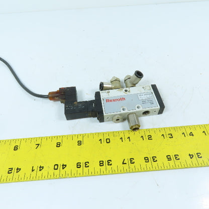 Rexroth 0820 060 026 5/2 Way Single Solenoid Directional Control Valve 24VDC