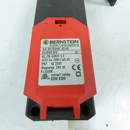 Bernstein SLK-MVTU24UC-22-RX Guard Locking Safety Interlock Switch 230V