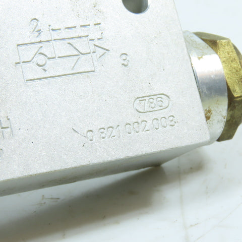 Bosch 0 821 002 003 G1/4 Pneumatic Quick Exhaust Check Valve