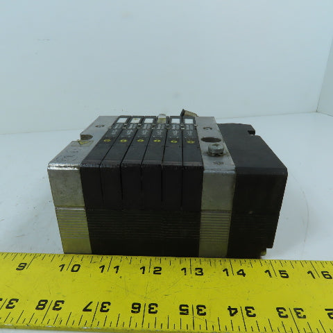 Rexroth 0 820 062 051 6-Station Solenoid Valve Manifold 24VDC