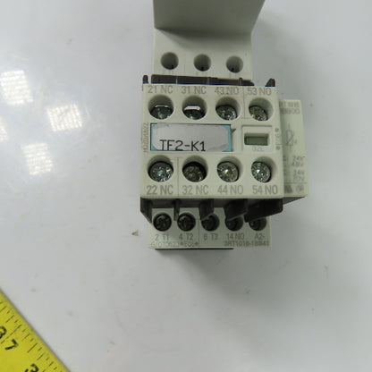 Siemens 3RT1016-1BB41 3RV1021-0JA10 0.7-1A Manual Motor Starter Protector 690V