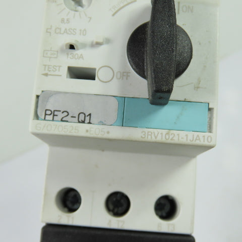 Siemens 3RT1016-1BB41 3RV1021-1JA10 7-10A 3P Motor Starter Protector 690V