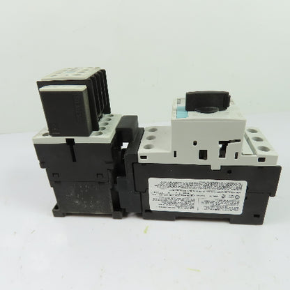 Siemens 3RT1016-1BB41 3RV1021-1JA10 7-10A 3P Motor Starter Protector 690V