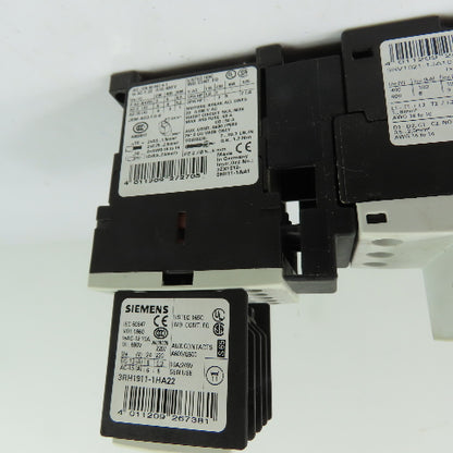 Siemens 3RT1016-1BB41 3RV1021-1JA10 7-10A 3P Motor Starter Protector 690V