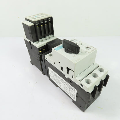 Siemens 3RV1021-4CA10 3RT1016-1BB41 17-22A 3P Motor Starter Protector 690V