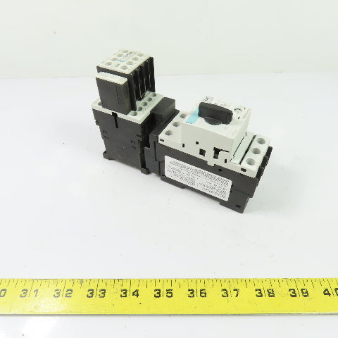 Siemens 3RV1021-4CA10 3RT1016-1BB41 17-22A 3P Motor Starter Protector 690V