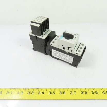 Siemens 3RV1021-4CA10 3RT1016-1BB41 17-22A 3P Motor Starter Protector 690V