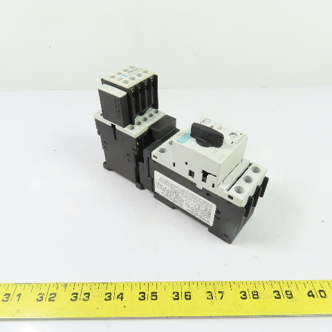 Siemens 3RT1016-1BB41 3RV1021-1HA10 5.5-8A Motor Starter Protector 690V