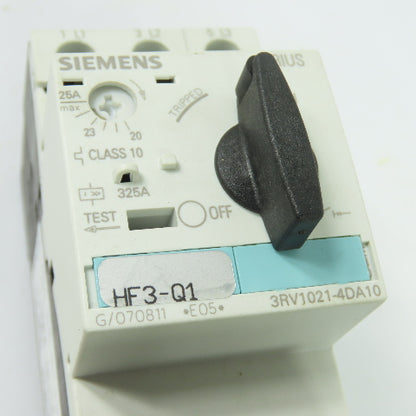 Siemens 3RV1021-4DA10 3RT1025-1B..0 20-25A Motor Starter Protector 690V