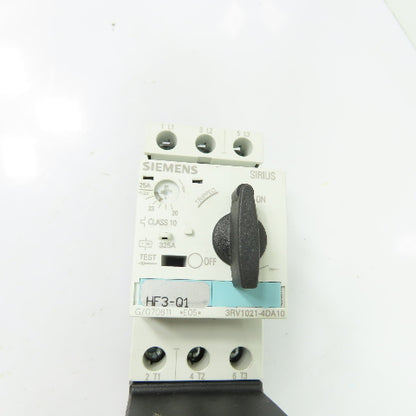 Siemens 3RV1021-4DA10 3RT1025-1B..0 20-25A Motor Starter Protector 690V