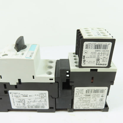 Siemens 3RT1016-1BB41 3RV1021-1HA10 5.5-8A Motor Starter Protector 690V