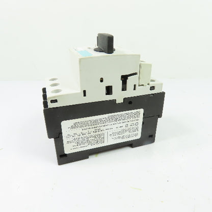 Siemens 3RV1021-4AA10 11-16A 3-Pole Manual Motor Protector Circuit Breaker 600V
