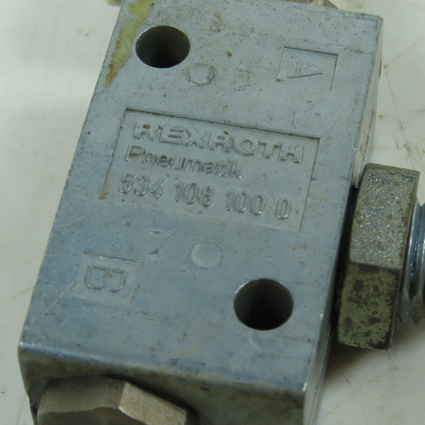 Rexroth 534 108 100 0 Pneumatic Flow Control Valve 1/4" NPT