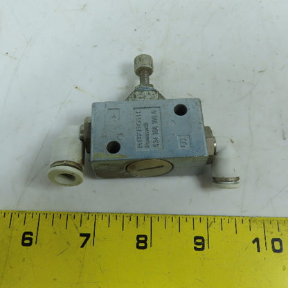 Rexroth 534 108 100 0 Pneumatic Flow Control Valve 1/4" NPT