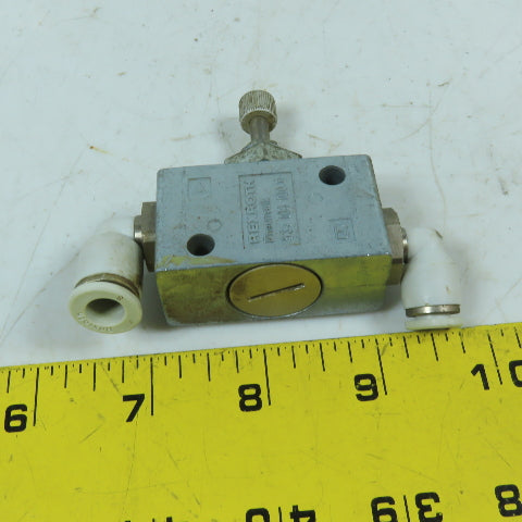 Rexroth 534 108 100 0 Pneumatic Flow Control Valve 1/4" NPT