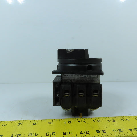 Moeller P3-63 63A 3-Pole Manual Motor Controller Disconnect Switch 690V