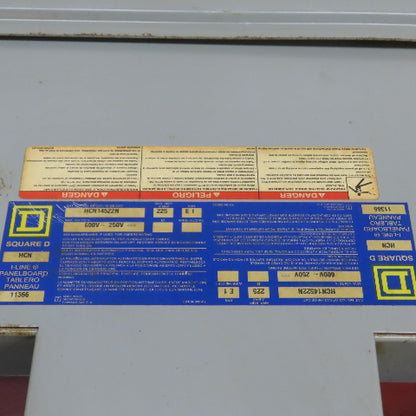Square D HCN14522N 225A Max 600V Max I-Line Panelboard Interior