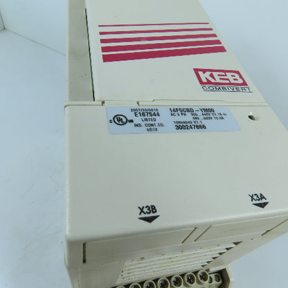 KEB 14F5CBD-YM00 7.5kW AC Variable Frequency Drive w/ EMC Filter 3Ph 500V