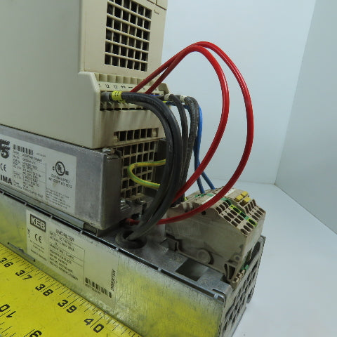 KEB 14F5CBD-YM00 7.5kW AC Variable Frequency Drive w/ EMC Filter 3Ph 500V