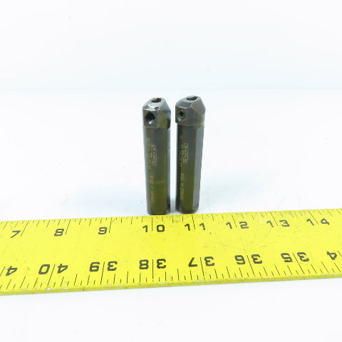 Horn BU105.0625.01 5/8" Shank Boring & Grooving Bar Toolholder Lot Of 2