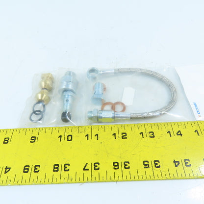 SECO JET-HOSE200BS Braided Stainless Coolant Hose Fitting Kit